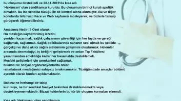 1 Temmuz 2021 Tarihi İtibarı ile 3. Eylemimiz Bitirilecektir | HEKİMSEN