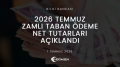 HEKİMSEN 2026 Temmuz Zamlı Taban Ödeme Net Tutarları Açıklandı | HEKİMSEN