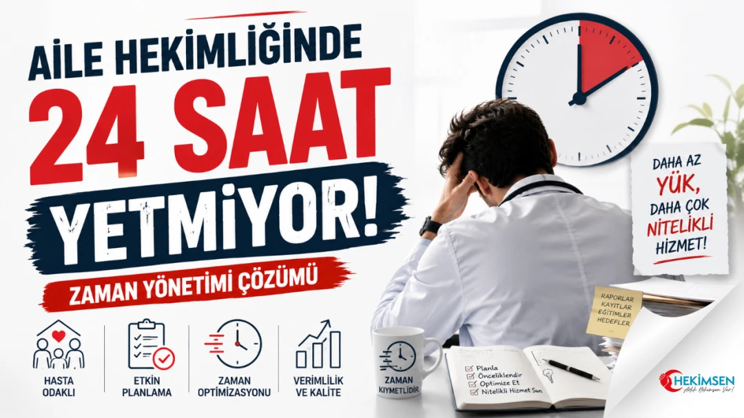 HEKİMSEN AİLE HEKİMLERİ ZAMANI BÜKMEK İÇİN ÇALIŞIYOR | HEKİMSEN