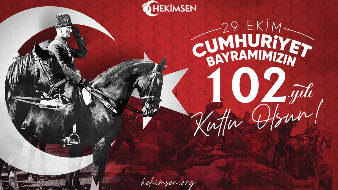 HEKİMSEN Cumhuriyetimizin 102. Yılı Kutlu Olsun | HEKİMSEN