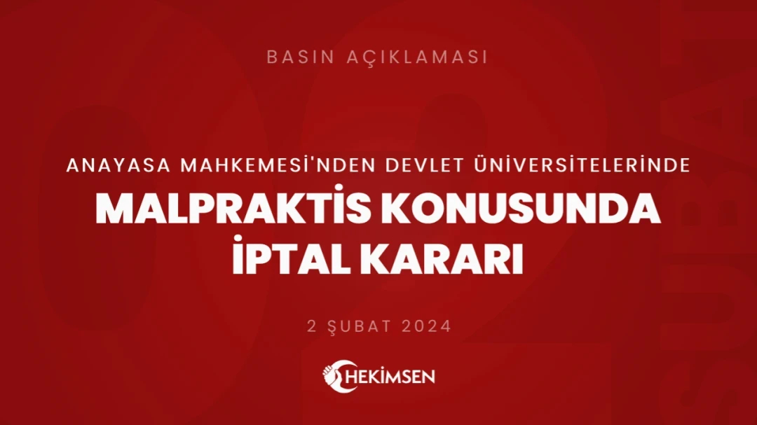 Devlet Üniversitelerinde Malpraktis Kararı: İptal Kararı Hekimleri Nasıl Etkileyecek? | HEKİMSEN