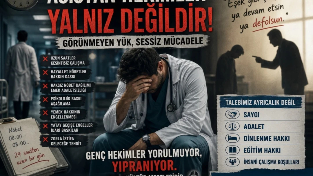 “Eşek Gibi Çalıştırın” Denilen Genç Asistan Hekimler Tükeniyor. | HEKİMSEN
