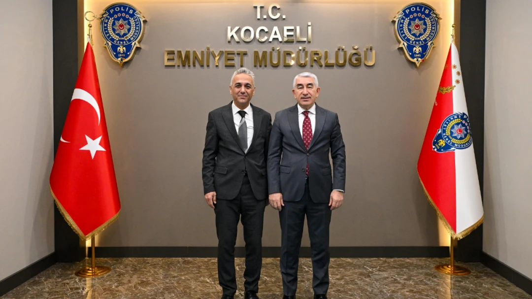 HEKİMSEN Genel Başkanımız Adil Kurban’dan Kocaeli İl Emniyet Müdürü Faruk Karaduman'a ziyaret | HEKİMSEN