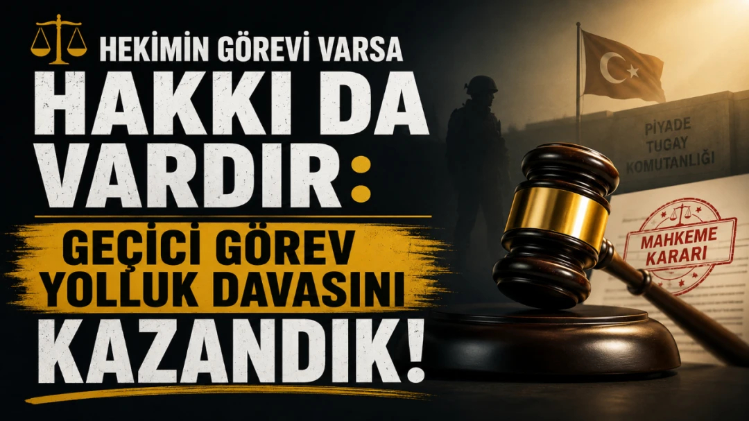 HEKİMİN GÖREVİ VARSA HAKKI DA VARDIR: GEÇİCİ GÖREV YOLLUK DAVASINI KAZANDIK! | HEKİMSEN