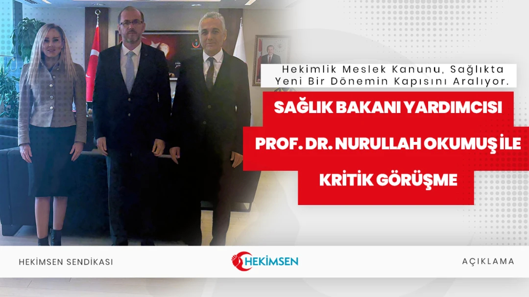  Hekimlik Meslek Kanunu, Sağlıkta Yeni Bir Dönemin Kapısını Aralıyor | HEKİMSEN