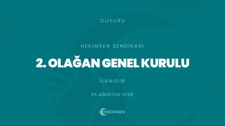 HEKİMSEN HEKİMSEN 2. OLAĞAN GENEL KURULU İLANI | HEKİMSEN