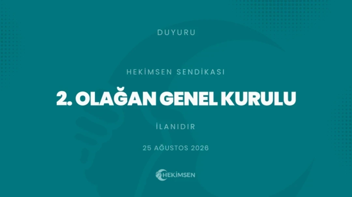 HEKİMSEN HEKİMSEN 2. OLAĞAN GENEL KURULU İLANI | HEKİMSEN