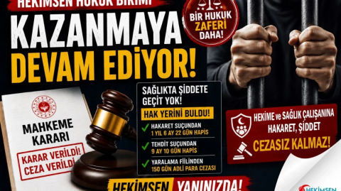 HEKİMSEN HUKUK BİRİMİ KAZANMAYA DEVAM EDİYOR! | HEKİMSEN