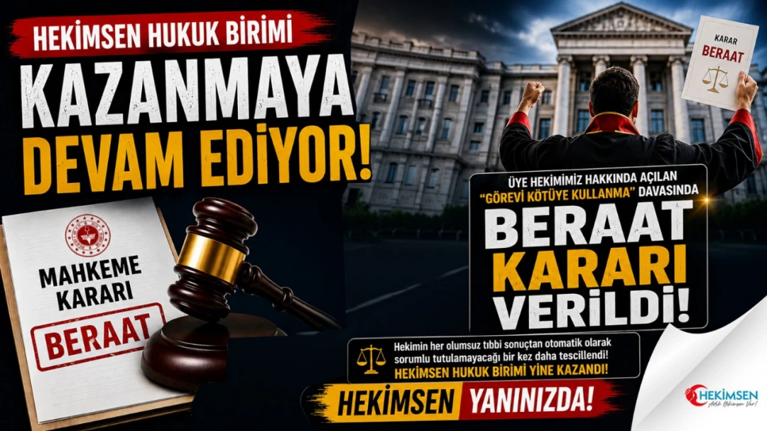 HEKİMSEN HUKUK BİRİMİ KAZANMAYA DEVAM EDİYOR! | HEKİMSEN