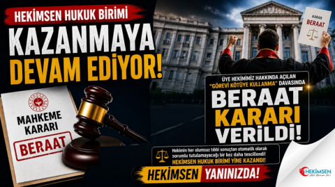 HEKİMSEN HUKUK BİRİMİ KAZANMAYA DEVAM EDİYOR! | HEKİMSEN
