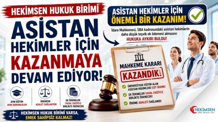 HEKİMSEN HUKUK BİRİMİ KAZANMAYA DEVAM EDİYOR! | HEKİMSEN