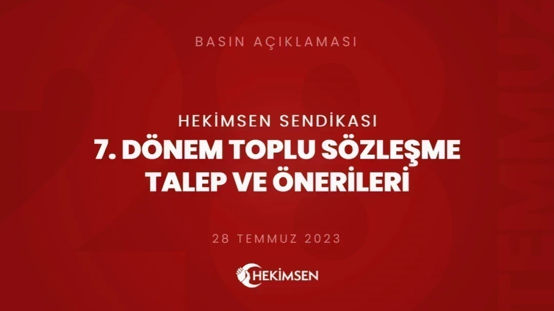 Hekimsen Sendikası 7. Dönem Toplu Sözleşme Talep ve Önerileri | HEKİMSEN