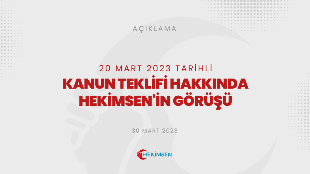 Hekimsen TBMM Sağlık, Aile, Çalışma ve Sosyal İşler Komisyonunda | HEKİMSEN