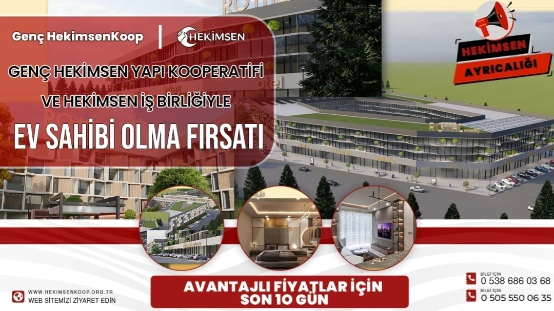 Hekimsen Üyelerine Ev Sahibi Olma Fırsatı | HEKİMSEN