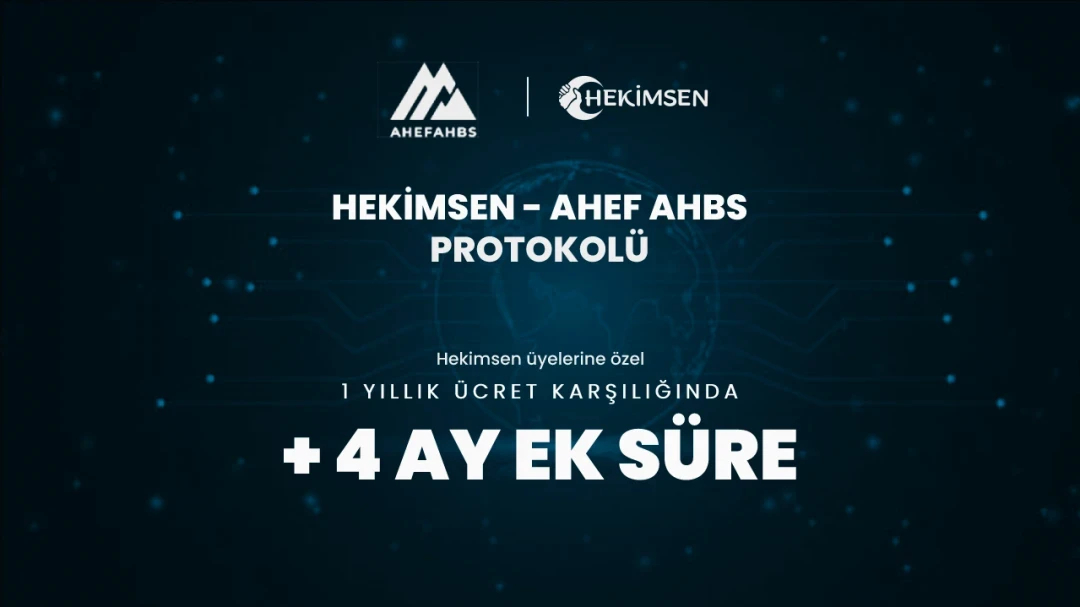 Hekimsen ve AHEF AHBS Arasında Üyelerimize Özel Protokol Yapılmıştır | HEKİMSEN