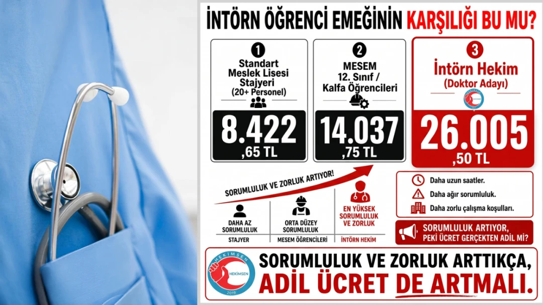 İntörn Hekim Emeğinin Karşılığı Bu Olmamalı | HEKİMSEN