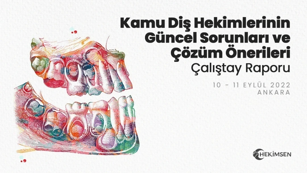 HEKİMSEN Kamu Diş Hekimleri Çalıştayı Raporu (10 - 11 Eylül 2022, Ankara) | HEKİMSEN