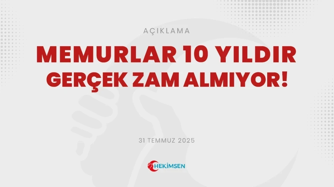 Memurlar 10 Yıldır Gerçek Zam Almıyor! | HEKİMSEN