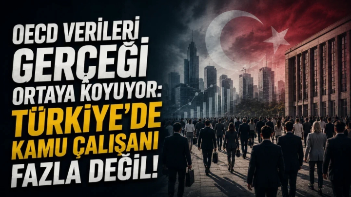 OECD VERİLERİ GERÇEĞİ ORTAYA KOYUYOR: TÜRKİYE’DE KAMU ÇALIŞANI FAZLA DEĞİL! | HEKİMSEN