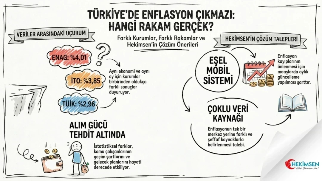 HEKİMSEN Türkiye’de Enflasyon Neden Farklı Açıklanıyor? | HEKİMSEN