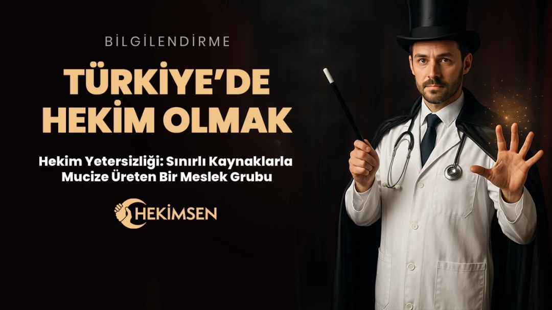 Türkiye’de Hekim Yetersizliği: Sınırlı Kaynaklarla Mucize Üreten Bir Meslek Grubu | HEKİMSEN