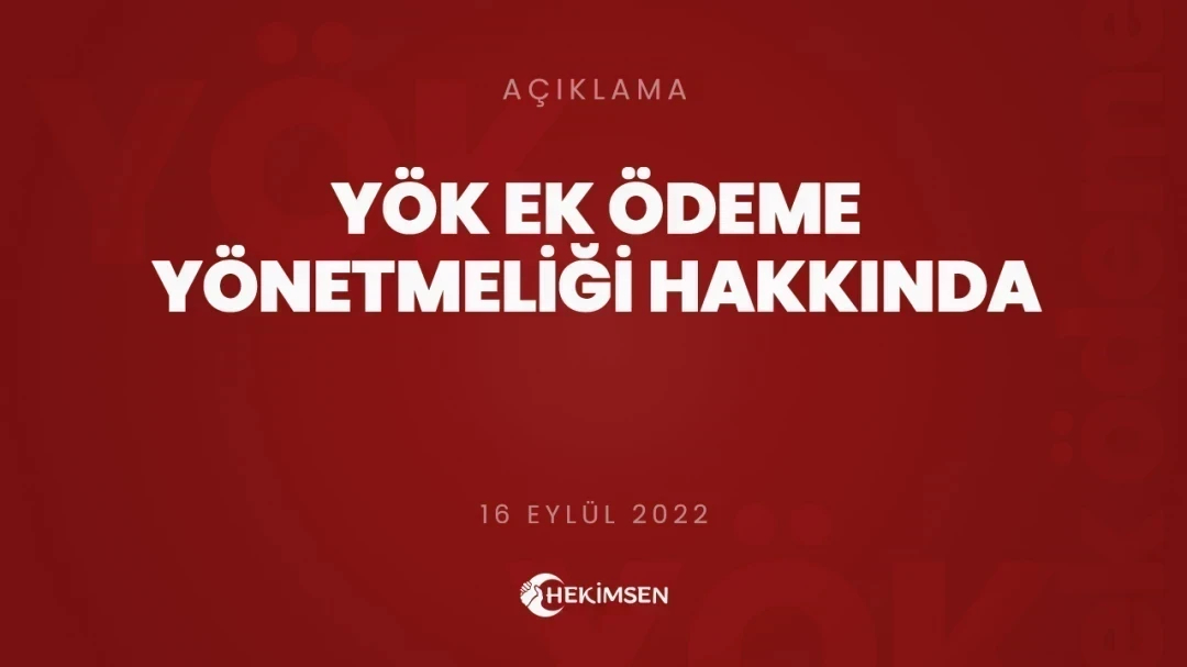 Yükseköğretim Kurumlarındaki Ek Ödeme Yönetmeliği Hakkında | HEKİMSEN