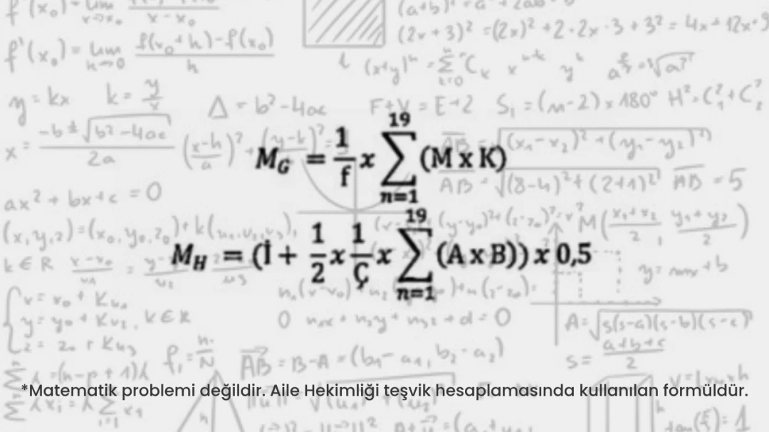 Aile Hekimliği Yönetmelik Değişikliği Teşvik Hesaplama Formülü Aile Hekimliği Yönetmelik Değişikliği Teşvik Hesaplama Formülü